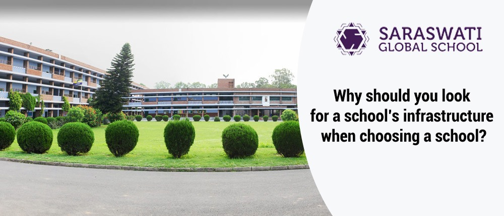 Why should you look for a school’s infrastructure when choosing a school?